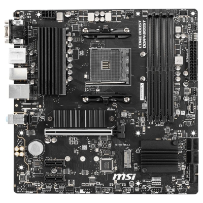 MSI Mainboard|MSI|AMD B550|SAM4|MicroATX|Memory DDR4|Memory slots 4|2xPCI-Express 3.0 1x|1xPCI-Express 4.0 16x|2xM.2|1x15pin D-s