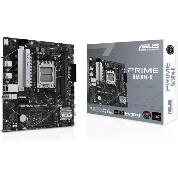 Asus Mainboard|ASUS|AMD B650|SAM5|Micro-ATX|Memory DDR5|Memory slots 2|1xPCI-Express 4.0 1x|2xPCI-Express 4.0 16x|2xM.2|1xHDMI|4