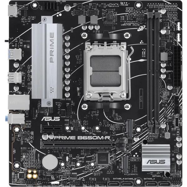 Asus Mainboard|ASUS|AMD B650|SAM5|Micro-ATX|Memory DDR5|Memory slots 2|1xPCI-Express 4.0 1x|2xPCI-Express 4.0 16x|2xM.2|1xHDMI|4