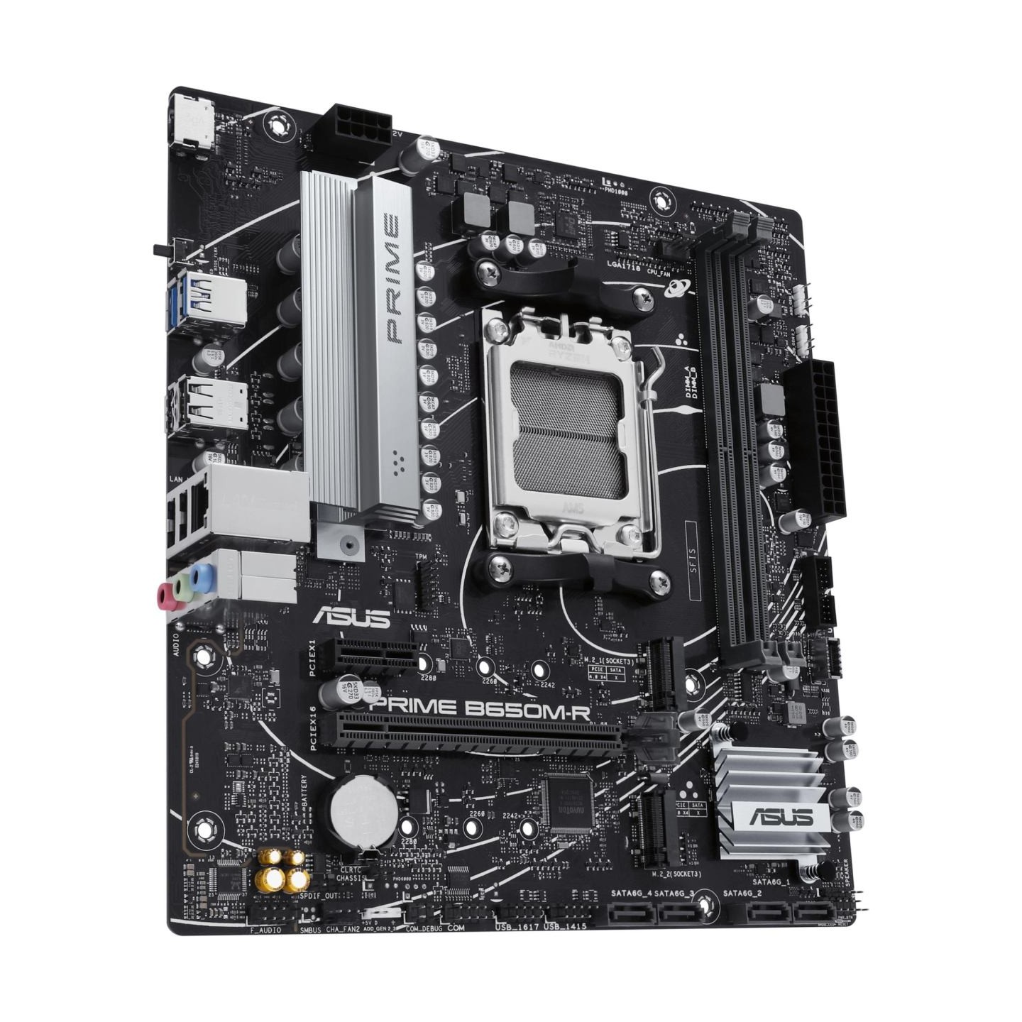 Asus Mainboard|ASUS|AMD B650|SAM5|Micro-ATX|Memory DDR5|Memory slots 2|1xPCI-Express 4.0 1x|2xPCI-Express 4.0 16x|2xM.2|1xHDMI|4
