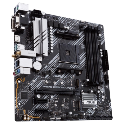 Asus Mainboard|ASUS|AMD B550|SAM4|MicroATX|Memory DDR4|Memory slots 4|2xPCI-Express 3.0 1x|1xPCI-Express 4.0 16x|2xM.2|1x15pin D