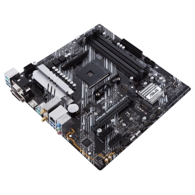 Asus Mainboard|ASUS|AMD B550|SAM4|MicroATX|Memory DDR4|Memory slots 4|2xPCI-Express 3.0 1x|1xPCI-Express 4.0 16x|2xM.2|1x15pin D