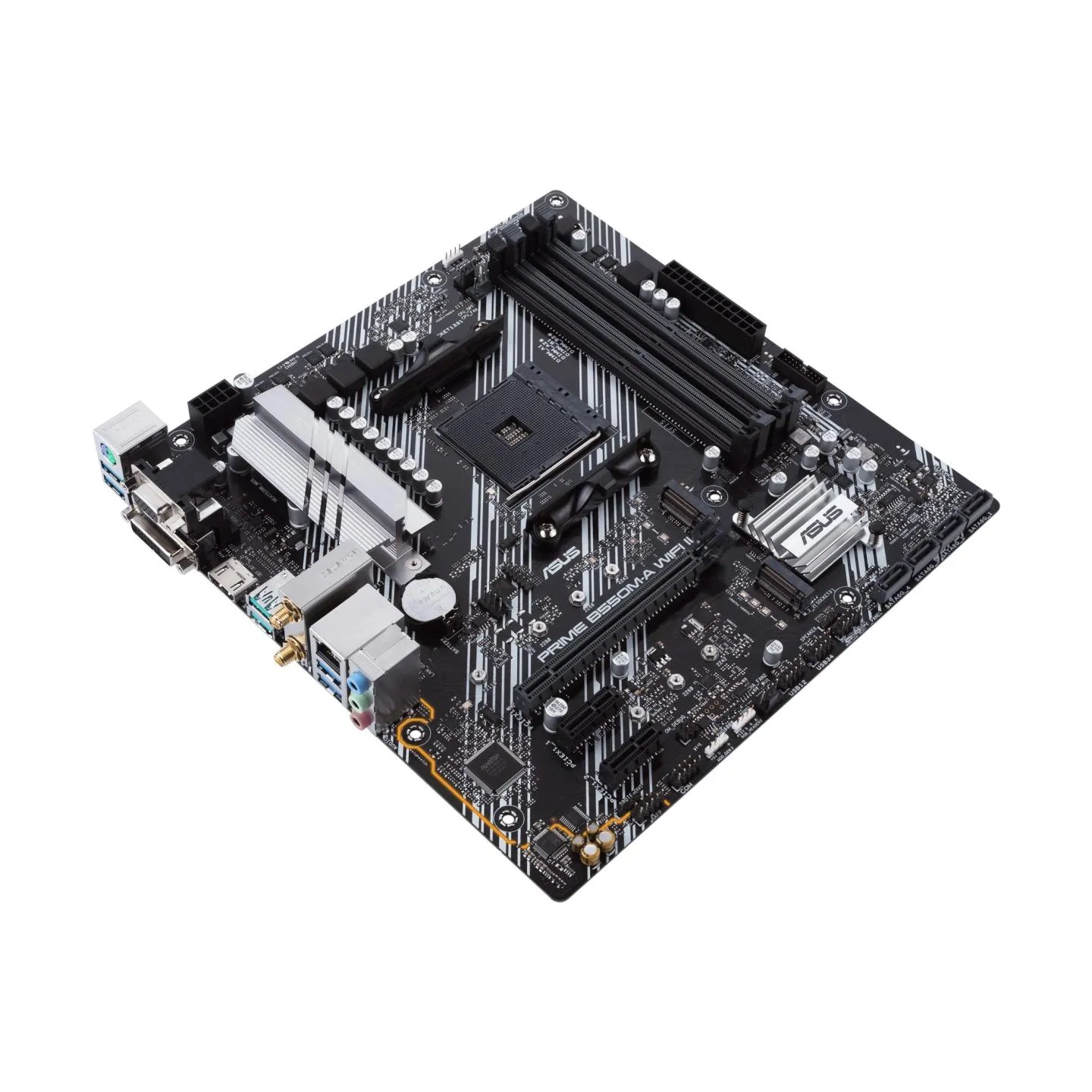 Asus Mainboard|ASUS|AMD B550|SAM4|MicroATX|Memory DDR4|Memory slots 4|2xPCI-Express 3.0 1x|1xPCI-Express 4.0 16x|2xM.2|1x15pin D