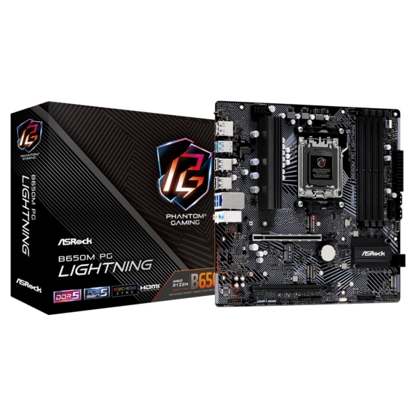 Asrock Mainboard|ASROCK|AMD B650|SAM5|Micro-ATX|Memory DDR5|Memory slots 4|1xPCI-Express 3.0 16x|1xPCI-Express 4.0 16x|3xM.2|1xH