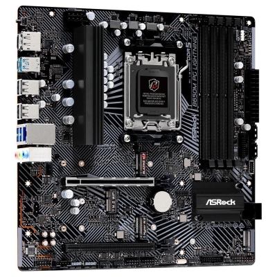 Asrock Mainboard|ASROCK|AMD B650|SAM5|Micro-ATX|Memory DDR5|Memory slots 4|1xPCI-Express 3.0 16x|1xPCI-Express 4.0 16x|3xM.2|1xH