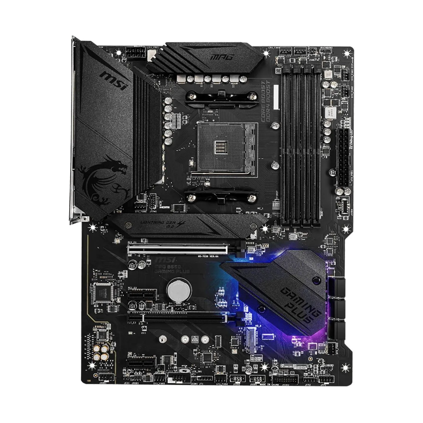MSI Mainboard|MSI|AMD B550|SAM4|ATX|2xPCI-Express 3.0 1x|1xPCI-Express 3.0 4x|2xM.2|1xPCI-Express 4.0 1x|Memory DDR4|Memory slot
