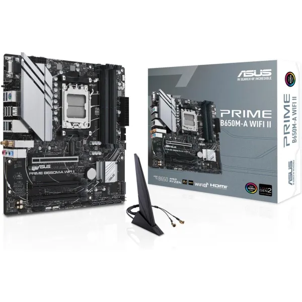 Asus Mainboard|ASUS|AMD B650|Micro-ATX|Memory DDR5|Memory slots 4|3xPCI-Express 4.0 16x|2xM.2|1x15pin D-sub|1xHDMI|1xDisplayPort