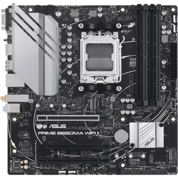Asus Mainboard|ASUS|AMD B650|Micro-ATX|Memory DDR5|Memory slots 4|3xPCI-Express 4.0 16x|2xM.2|1x15pin D-sub|1xHDMI|1xDisplayPort
