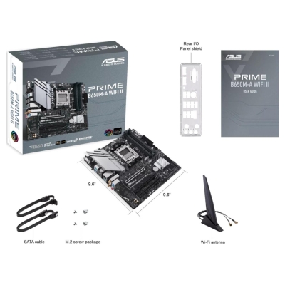 Asus Mainboard|ASUS|AMD B650|Micro-ATX|Memory DDR5|Memory slots 4|3xPCI-Express 4.0 16x|2xM.2|1x15pin D-sub|1xHDMI|1xDisplayPort