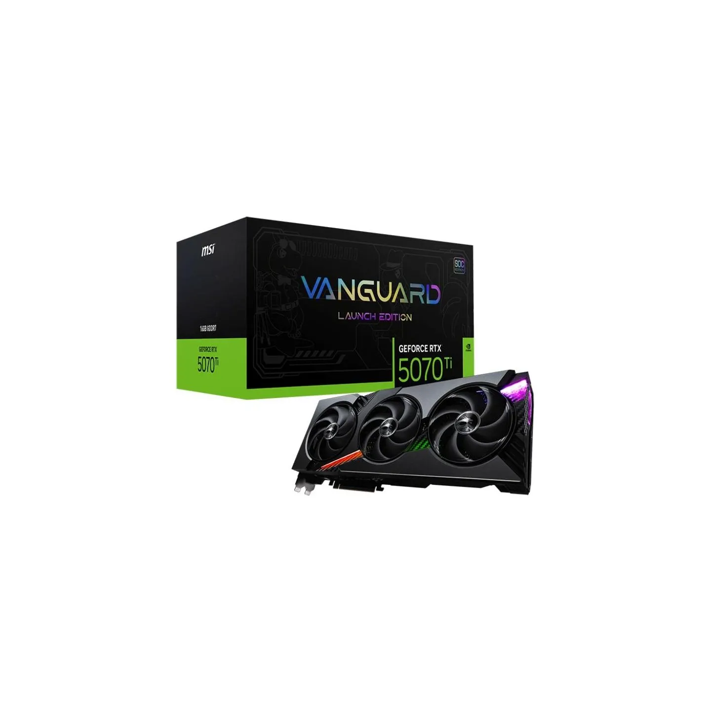 MSI RTX5070TI 16G VANGUARD SOC LAUNCH EDITION