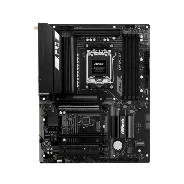 Asrock Mainboard|ASROCK|AMD X870|SAM5|ATX|Memory DDR5|Memory slots 4|X870PRO-AWIFI