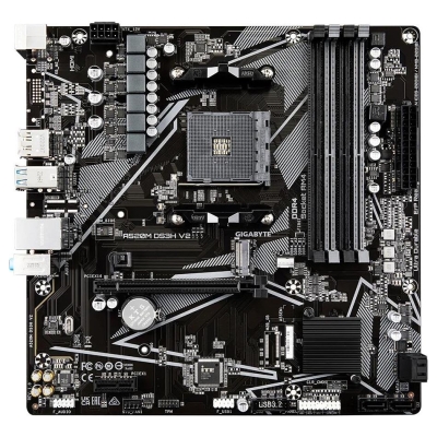 Gigabyte Mainboard|GIGABYTE|AMD A520|SAM4|Micro-ATX|Memory DDR4|Memory slots 4|A520MDS3HV2
