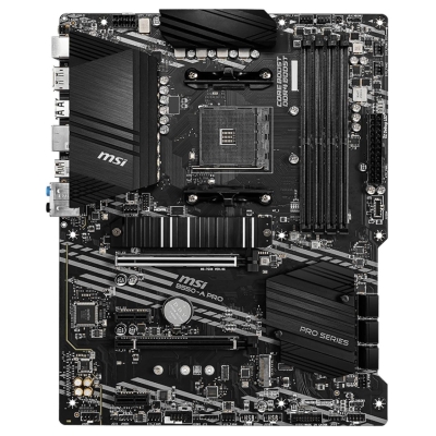 MSI Mainboard|MSI|AMD B550|SAM4|ATX|2xPCI-Express 3.0 1x|1xPCI-Express 3.0 4x|2xM.2|1xPCI-Express 4.0 16x|Memory DDR4|Memory slo