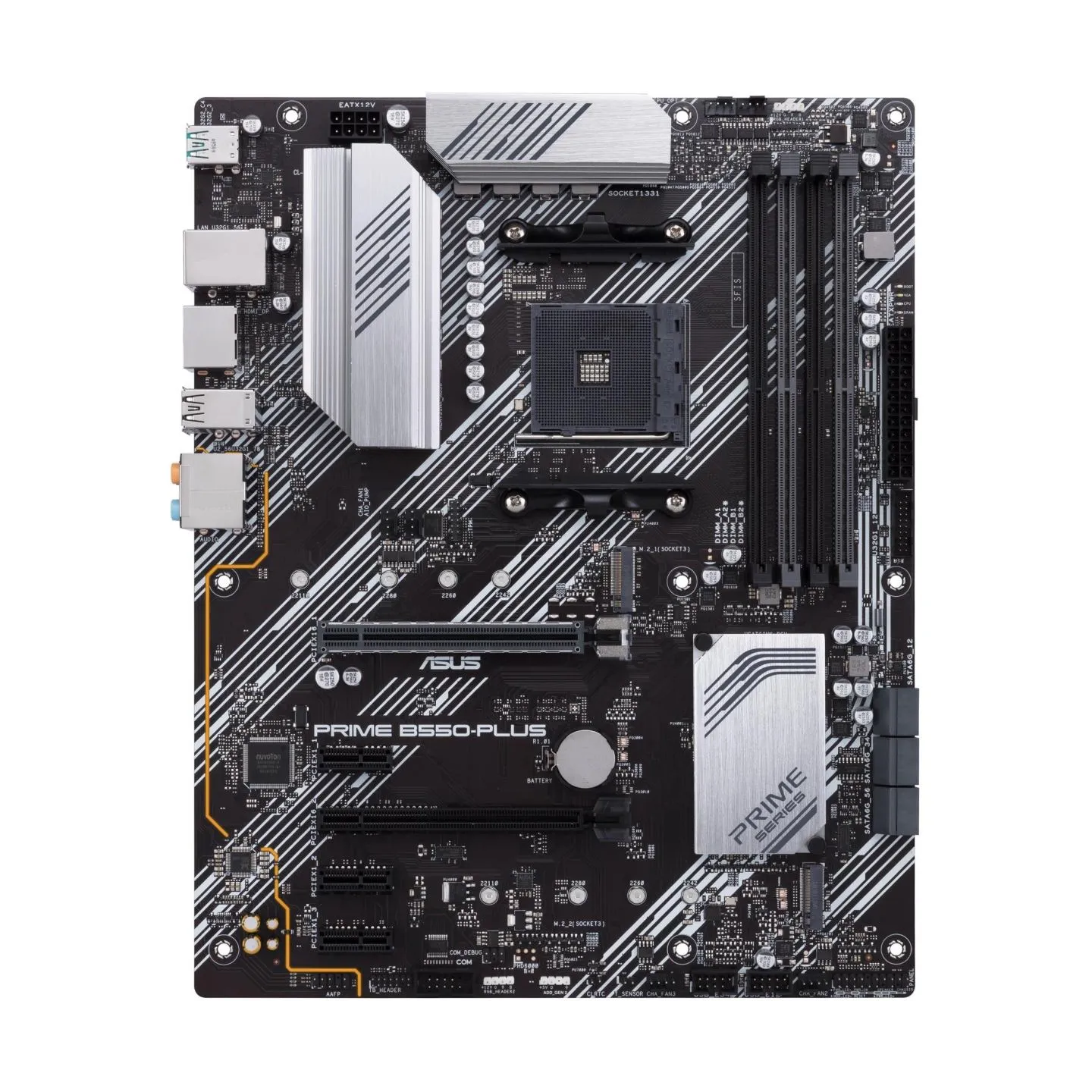 Asus Mainboard|ASUS|AMD B550|SAM4|ATX|3xPCI-Express 3.0 1x|1xPCI-Express 3.0 16x|2xM.2|1xPCI-Express 4.0 16x|Memory DDR4|Memory 