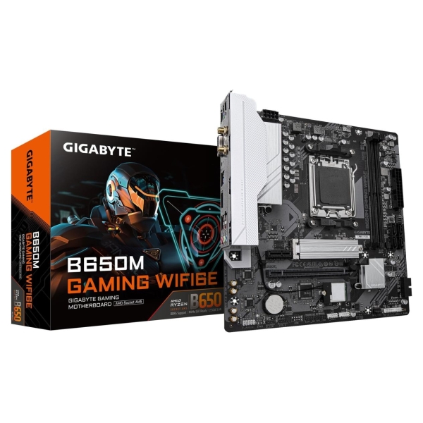 Gigabyte Mainboard|GIGABYTE|AMD B650|SAM5|Micro-ATX|Memory DDR5|B650MGAMINGWIFI6E1.4