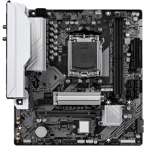 Gigabyte Mainboard|GIGABYTE|AMD B650|SAM5|Micro-ATX|Memory DDR5|B650MGAMINGWIFI6E1.4