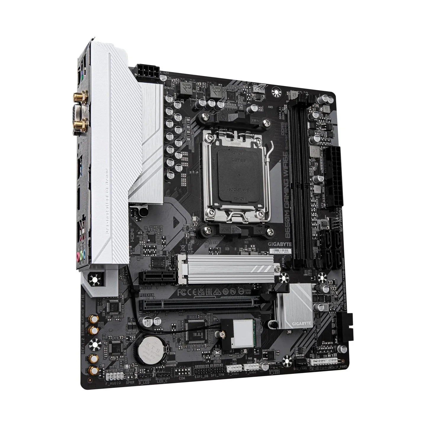 Gigabyte Mainboard|GIGABYTE|AMD B650|SAM5|Micro-ATX|Memory DDR5|B650MGAMINGWIFI6E1.4