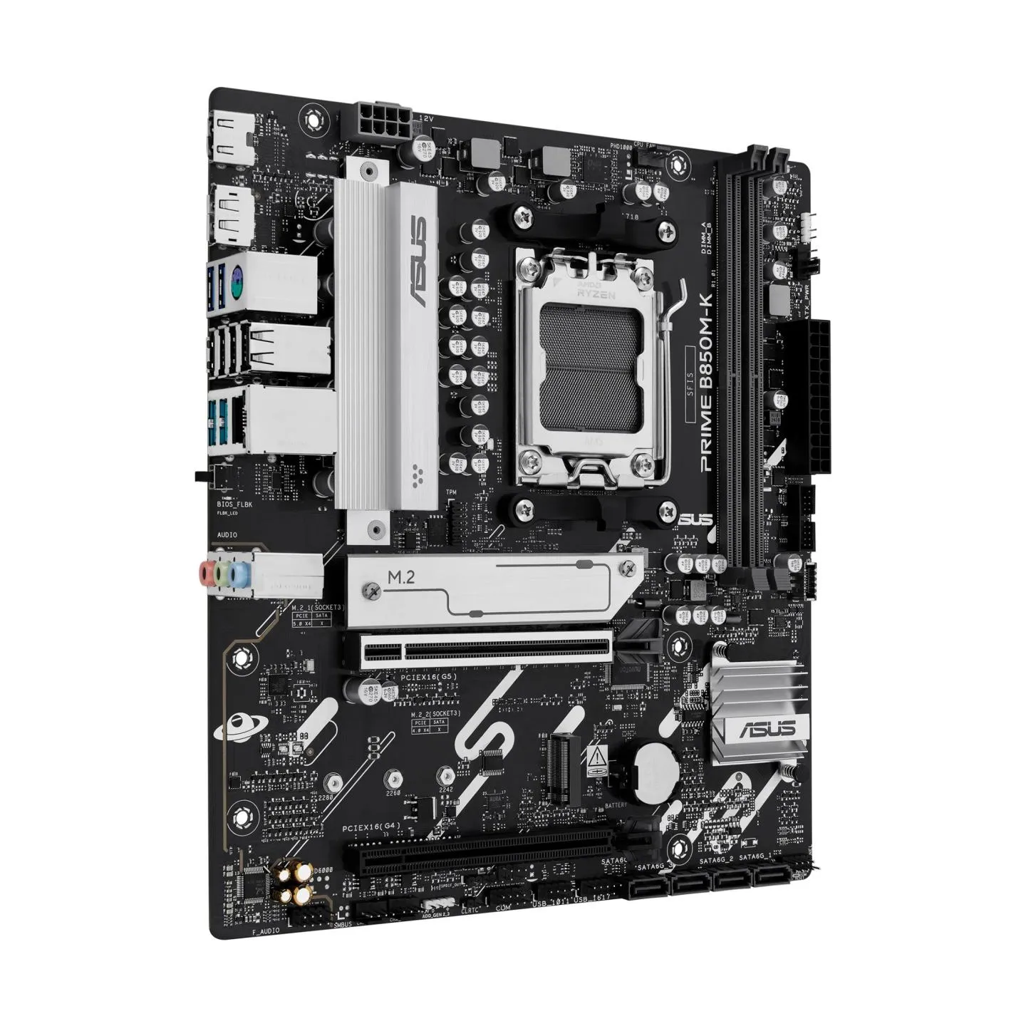 Asus Mainboard|ASUS|AMD B850|SAM5|Micro-ATX|Memory DDR5|Memory slots 2|1xPCI-Express 4.0 16x|1xPCI-Express 5.0 16x|2xM.2|1xHDMI|