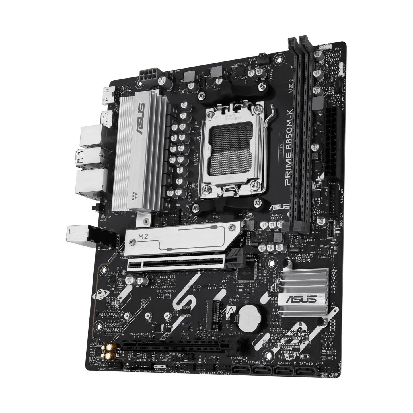 Asus Mainboard|ASUS|AMD B850|SAM5|Micro-ATX|Memory DDR5|Memory slots 2|1xPCI-Express 4.0 16x|1xPCI-Express 5.0 16x|2xM.2|1xHDMI|