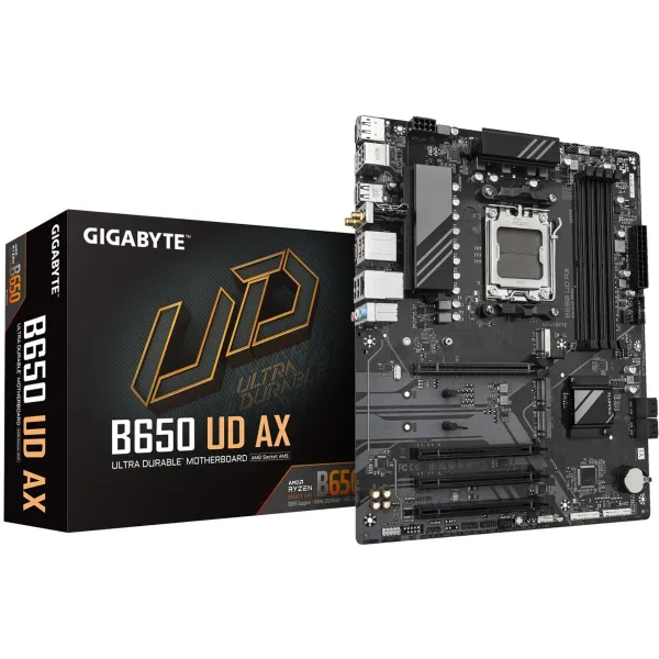 Gigabyte Mainboard|GIGABYTE|AMD B650|SAM5|ATX|Memory DDR5|Memory slots 4|1xPCI-Express 16x|3xPCI-Express 3.0 16x|3xM.2|1xHDMI|1x