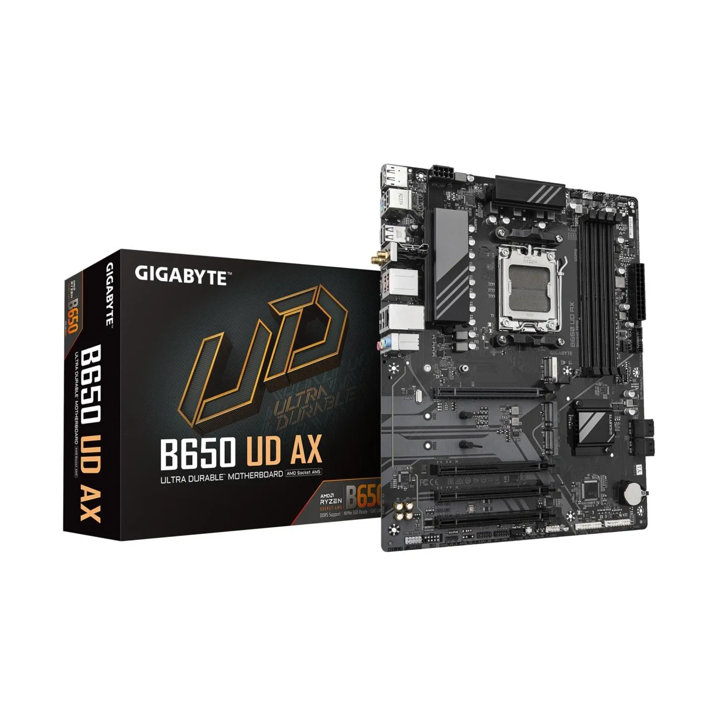 Gigabyte Mainboard|GIGABYTE|AMD B650|SAM5|ATX|Memory DDR5|Memory slots 4|1xPCI-Express 16x|3xPCI-Express 3.0 16x|3xM.2|1xHDMI|1x