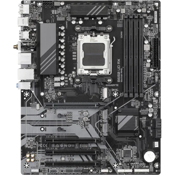 Gigabyte Mainboard|GIGABYTE|AMD B650|SAM5|ATX|Memory DDR5|Memory slots 4|1xPCI-Express 16x|3xPCI-Express 3.0 16x|3xM.2|1xHDMI|1x