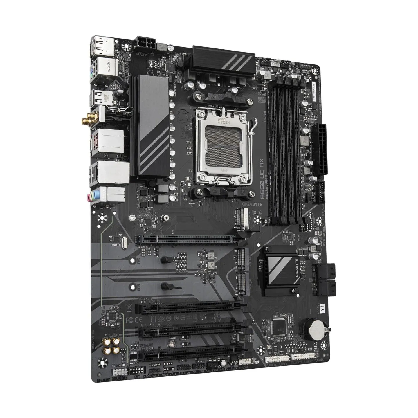 Gigabyte Mainboard|GIGABYTE|AMD B650|SAM5|ATX|Memory DDR5|Memory slots 4|1xPCI-Express 16x|3xPCI-Express 3.0 16x|3xM.2|1xHDMI|1x