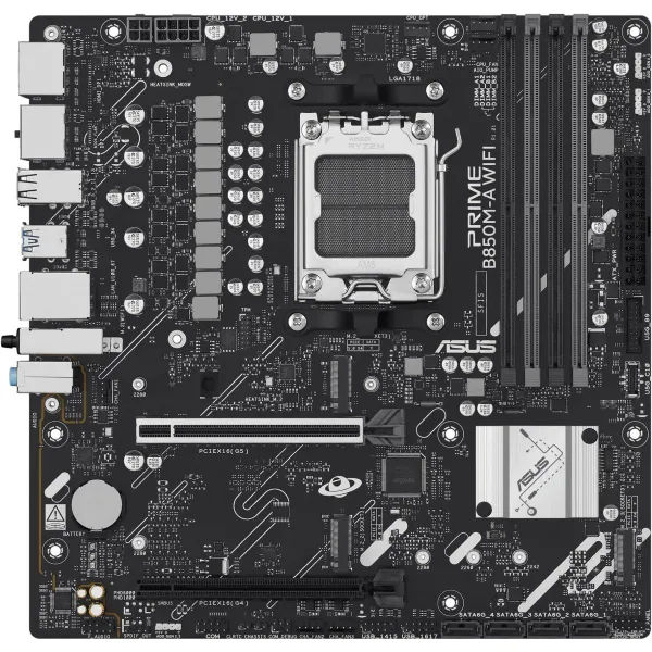 Asus Mainboard|ASUS|AMD B850|SAM5|Micro-ATX|Memory DDR5|Memory slots 4|1xPCI-Express 4.0 16x|1xPCI-Express 5.0 16x|3xM.2|1xHDMI|
