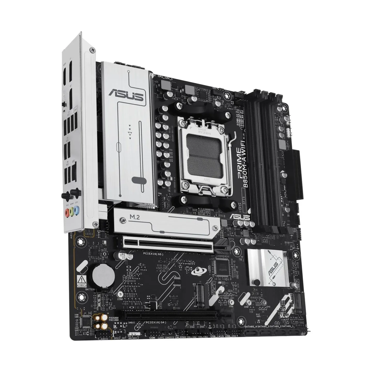 Asus Mainboard|ASUS|AMD B850|SAM5|Micro-ATX|Memory DDR5|Memory slots 4|1xPCI-Express 4.0 16x|1xPCI-Express 5.0 16x|3xM.2|1xHDMI|