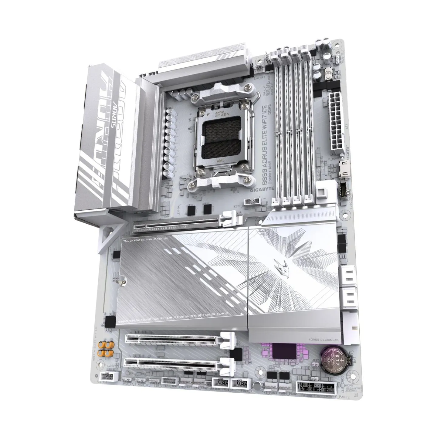 Gigabyte Mainboard|GIGABYTE|AMD B850|SAM5|ATX|Memory DDR5|B850AELITEWF7ICE1.1