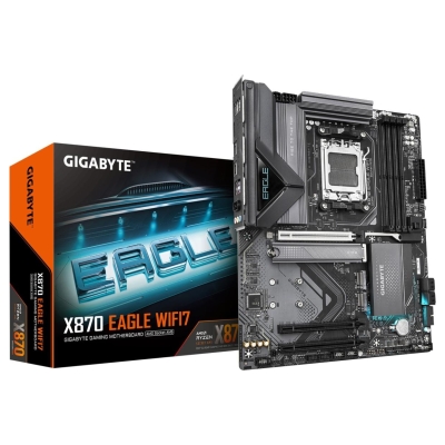 Gigabyte Mainboard|GIGABYTE|AMD X870|SAM5|ATX|Memory DDR5|Memory slots 4|2xPCI-Express 3.0 1x|1xPCI-Express 5.0 16x|3xM.2|1xHDMI