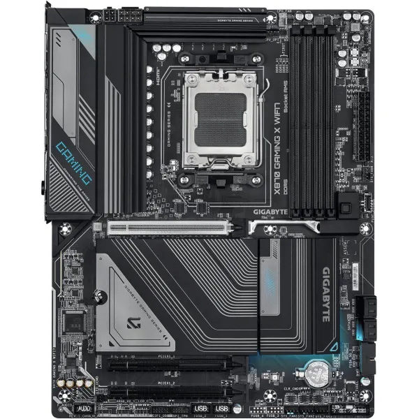 Gigabyte Mainboard|GIGABYTE|AMD X870|SAM5|ATX|Memory DDR5|Memory slots 4|2xPCI-Express 3.0 1x|1xPCI-Express 5.0 16x|3xM.2|1xHDMI