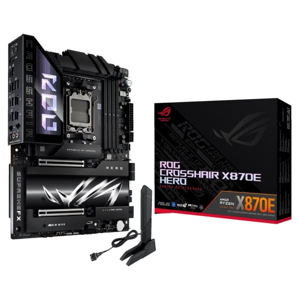 Asus Mainboard|ASUS|AMD X870E|SAM5|ATX|Memory DDR5|Memory slots 4|2xPCI-Express 4.0 16x|2xPCI-Express 5.0 16x|4xM.2|1xHDMI|1xAud