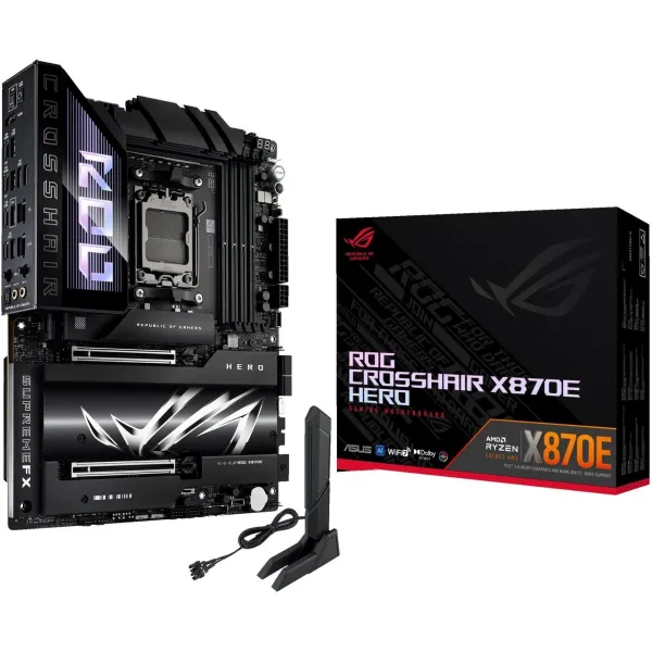 Asus Mainboard|ASUS|AMD X870E|SAM5|ATX|Memory DDR5|Memory slots 4|2xPCI-Express 4.0 16x|2xPCI-Express 5.0 16x|4xM.2|1xHDMI|1xAud