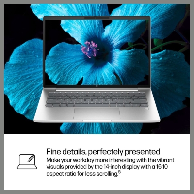 HP ProBook 4 G1i 14 - Ultra 5-225U, 16GB, 512GB SSD, 14 WUXGA 300-nit AG, 1080p non-IR cam, FPR, US backlit keyboard, 56Wh, Win 