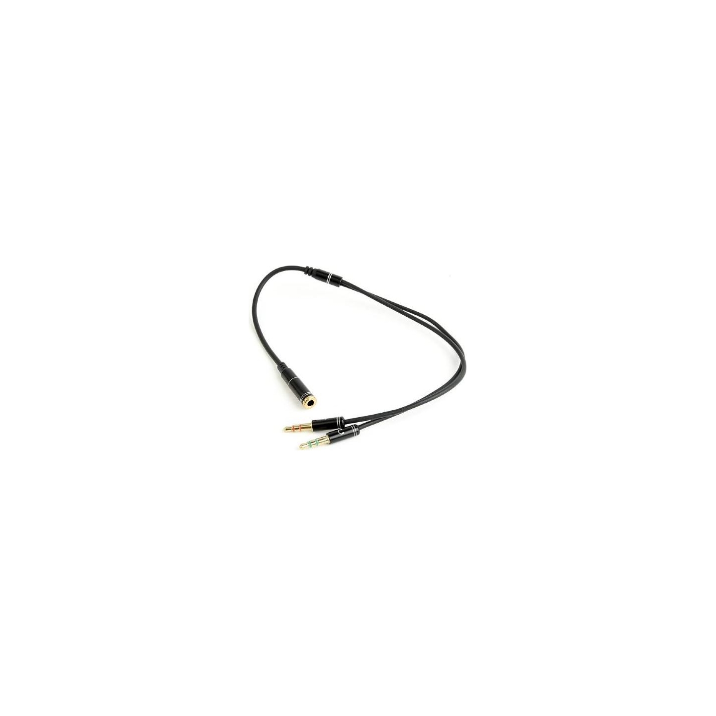 Gembird CABLE AUDIO 3.5MM SOCKET TO/2X3.5MM PLUG CCA-418M GEMBIRD