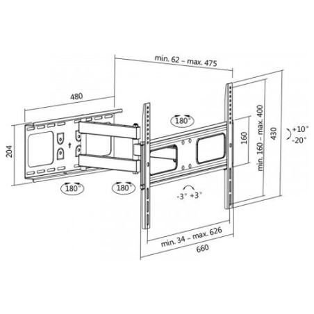 Logilink BP0028 - TV wall mount