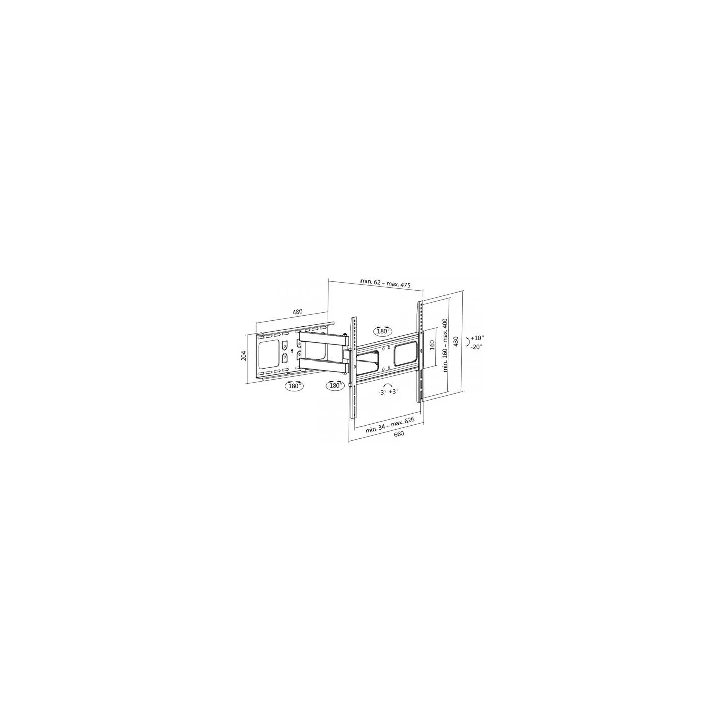 Logilink BP0028 - TV wall mount