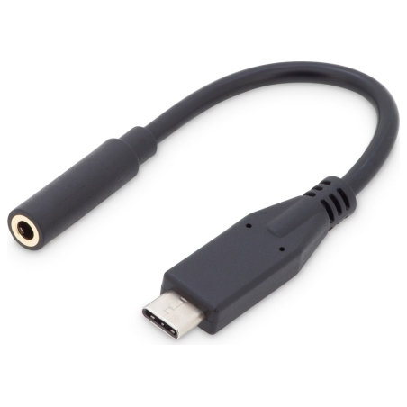 Digitus | USB Type-C Audio adapter cable, Type-C - 3.5mm M/F, 0.2m, Audio input/output, Version 3.1 | AK-300321-002-S | Type-C |