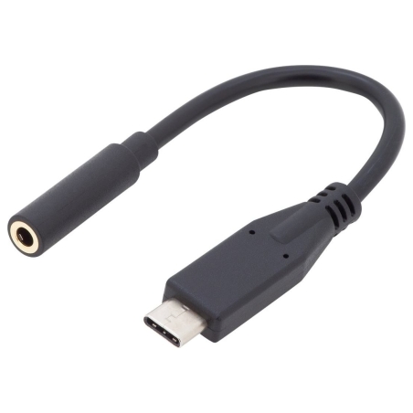 Digitus | USB Type-C Audio adapter cable, Type-C - 3.5mm M/F, 0.2m, Audio input/output, Version 3.1 | AK-300321-002-S | Type-C |