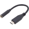 Digitus | USB Type-C Audio adapter cable, Type-C - 3.5mm M/F, 0.2m, Audio input/output, Version 3.1 | AK-300321-002-S | Type-C |
