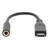 Digitus | USB Type-C Audio adapter cable, Type-C - 3.5mm M/F, 0.2m, Audio input/output, Version 3.1 | AK-300321-002-S | Type-C |