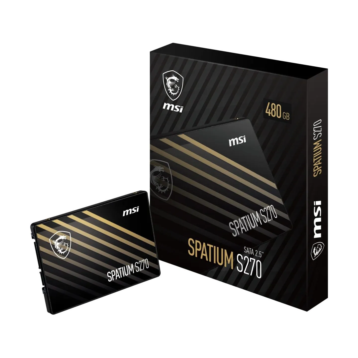 MSI SSD drive SPATIUM S270 480GB 2,5 inches SATA3 500/450MB/s