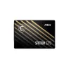 MSI SSD|MSI|SPATIUM S270|240GB|SATA|3D NAND|Write speed 400 MBytes/sec|Read speed 500 MBytes/sec|2,5"|TBW 250 TB|MTBF 2000000 ho