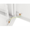 Lanberg Wall mount 19in 12U 600x600 grey