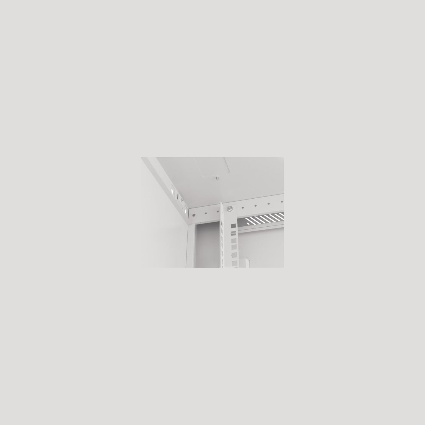 Lanberg Wall mount 19in 12U 600x600 grey