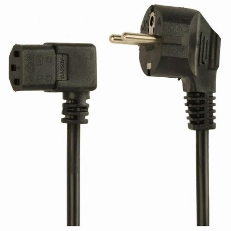 Gembird CABLE POWER ANGLED VDE 1.5M/PC-186A-VDE1B-1.5M GEMBIRD
