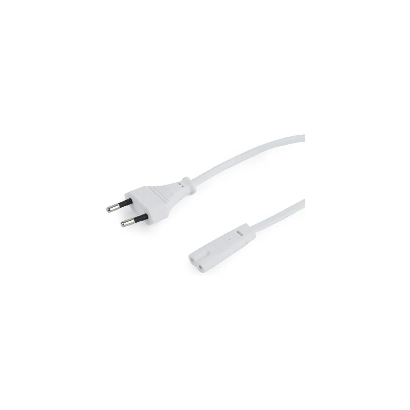 Gembird CABLE POWER EU 1.8M/WHITE PC-184/2-W GEMBIRD