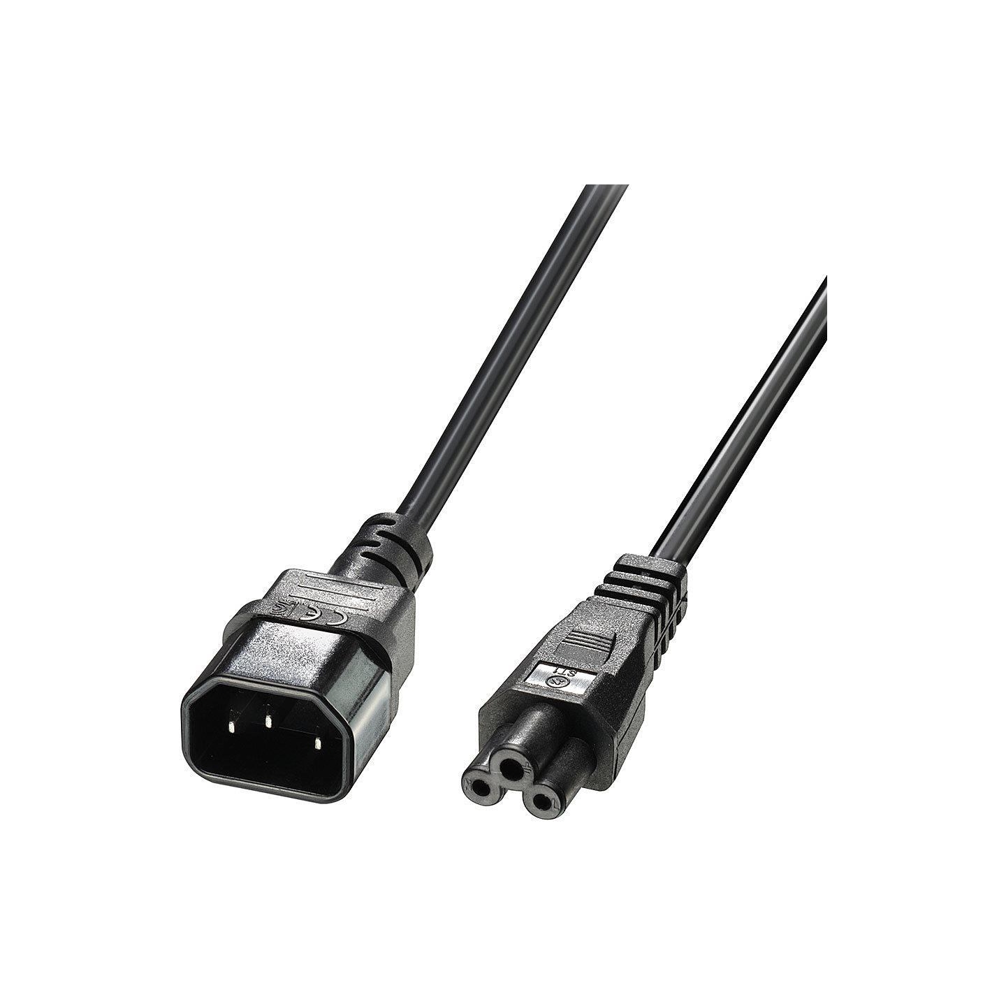 Lindy CABLE POWER IEC C14 TO IEC C5/2M 30341 LINDY