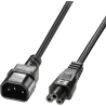 Lindy CABLE POWER IEC C14 TO IEC C5/2M 30341 LINDY
